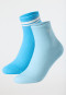 2-pack Stay Fresh medium shaft socks blue - Fashion