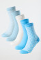 Socks 5-pack multi-colored patterned - Bluebird