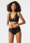 Soutien-gorge souple sans armatures avec coques dentelle Lurex noir - Glam Lace