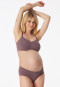Soft-Bra maternity underwear mauve - Unique Maternity