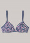 Molded soft bra blue printed - Ocean Waves