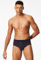 Slip sportivi Interlock con fantasia carbone - Fine Interlock