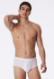 Slip sportivo con patta, a doppia costa, bianco - Original Classics