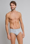 Sportslip met voorsluiting 2-pack grijsmelange - Authentic