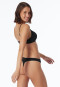 Thong 2-pack organic cotton black - 95/5