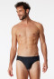 Super mini brief blue-black striped - Long Life Soft