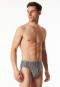 Slip supermini grigio a strisce - 95/5