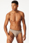 Supermini slip rayé nougat - Long Life Soft