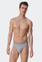 Supermini Slip Organic Cotton grau meliert - 95/5