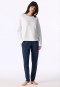 Doubleface sweatshirt wit - Mix+ Relax