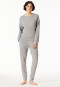 Sweatshirt Interlock grau-meliert - Mix+Relax
