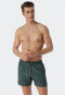Pantaloncini da nuoto con fantasia di colore verde oliva - Wave Nature