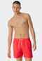 Swim shorts woven fabric red - Aquarium