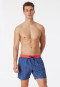 Badeshorts Webware Schwimmer gemustert rot - Casual Swim