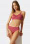 Tai panty ribbbed look berry - Seamless Recycled Rib