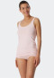 Top 2er-Pack Organic Cotton dunkelblau/zartrosa - 95/5 Organic