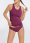 Top seamless Bambus couleur baies - Active Mesh Bamboo