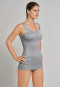 Ultra lightweight seamless top silver-gray - Active Mesh Light