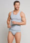 Unterhemden 2er-Pack grau meliert - Authentic