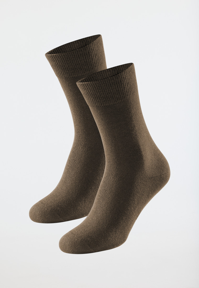 Men's socks 2-pack organic cotton havana - 95/5
