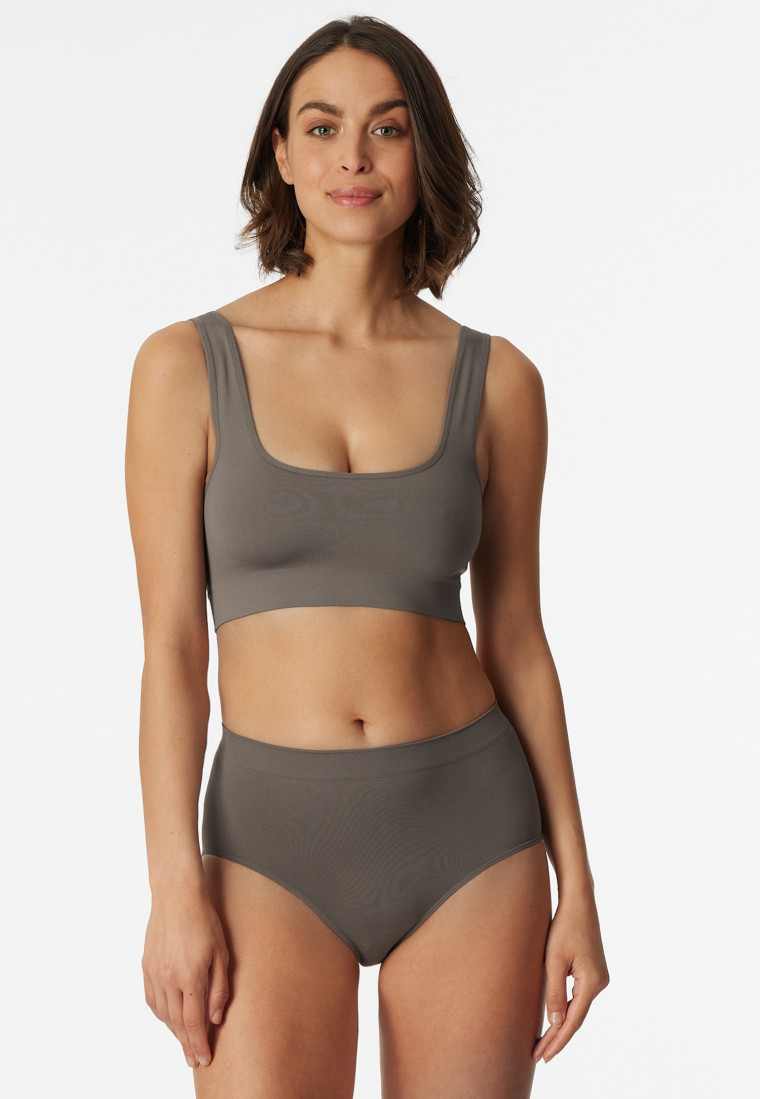 Bustier naadloos taupe - Seamless Matt