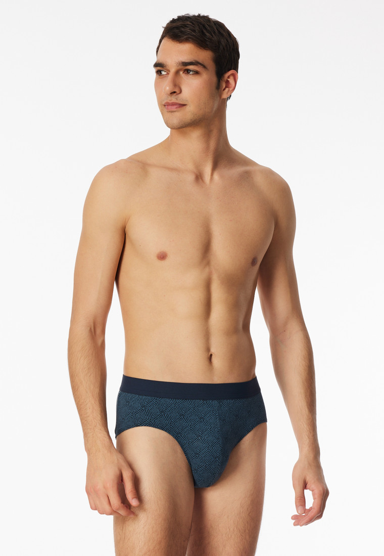 Rioslip atlantisch blauw patroon - 95/5