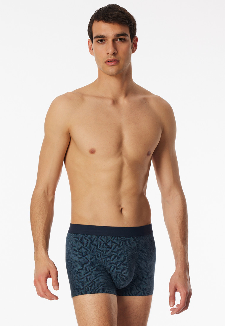 Short patroon atlantisch blauw - 95/5