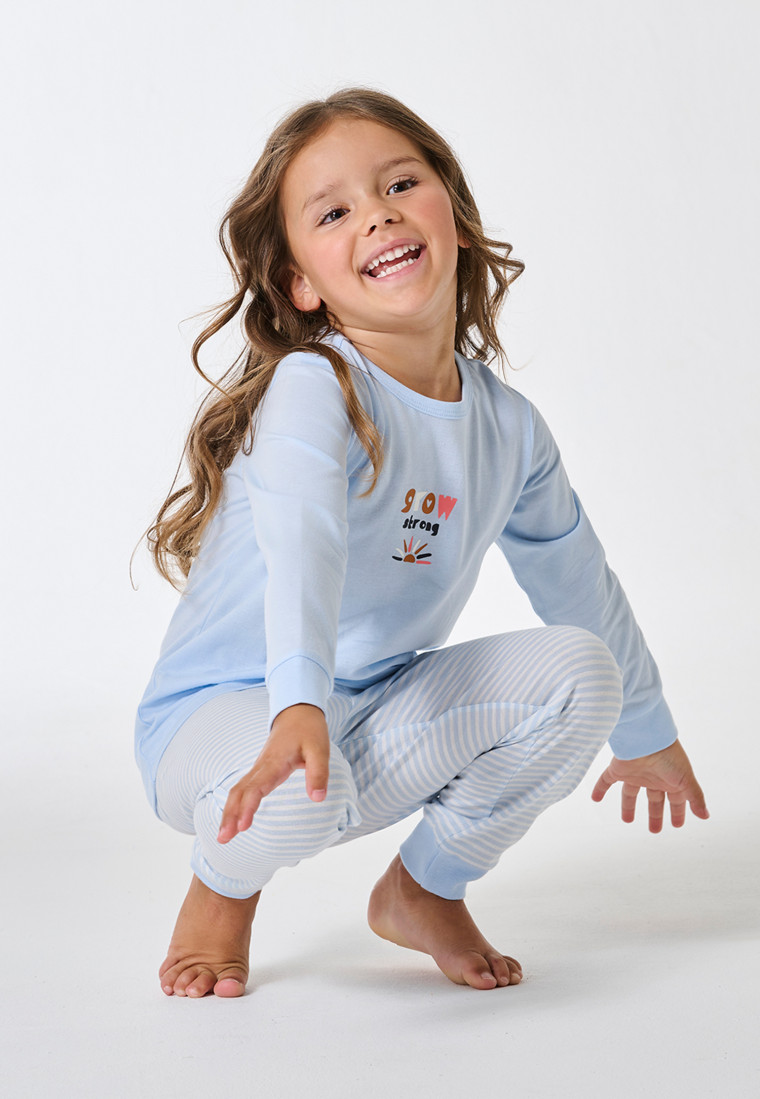 Pyjamas long pyjamas striping stripes air - Kids Nightwear