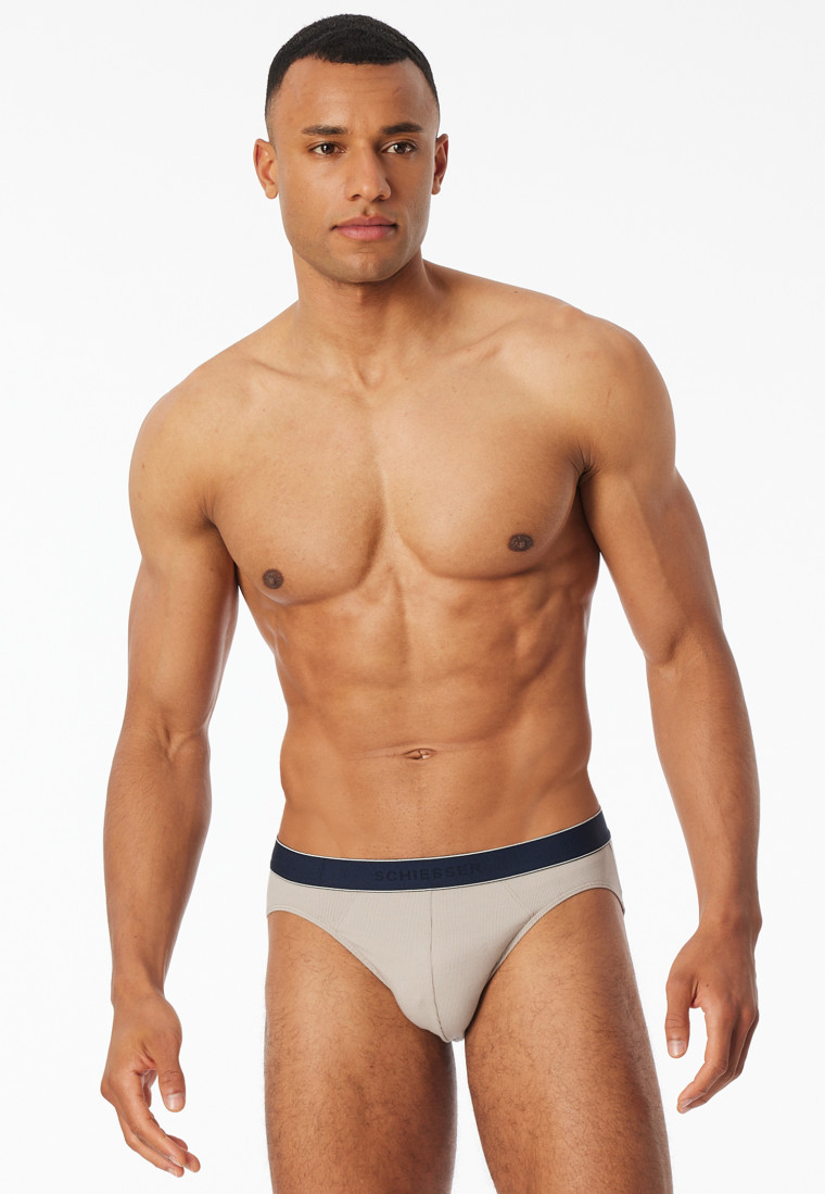 Rio briefs stripes clay red - Duality Function
