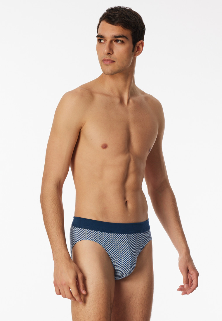 Slip rio motivo a quadretti - 95/5