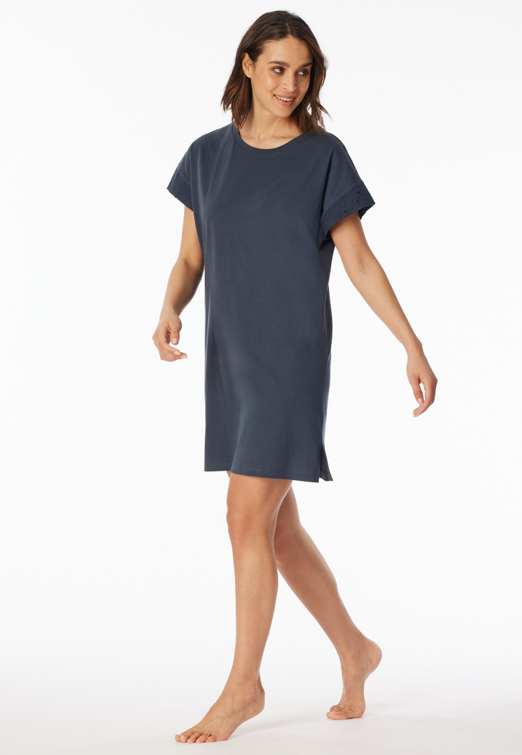 Nachthemd kurz graphit - Casual Nightwear