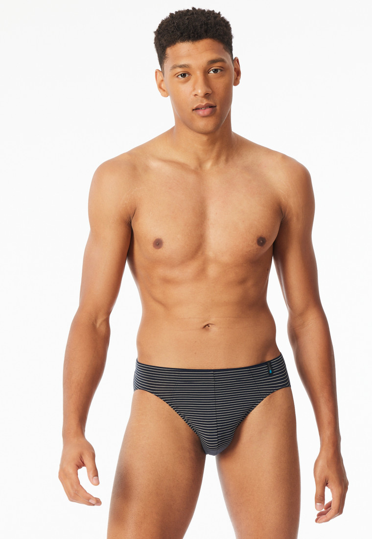 Supermini nachtblau gestreift - Long Life Soft
