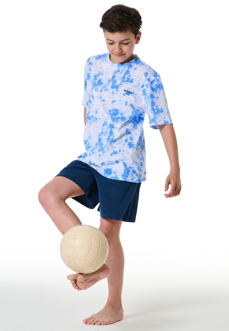 Schlafanzug kurz Batik aquarium - Nightwear