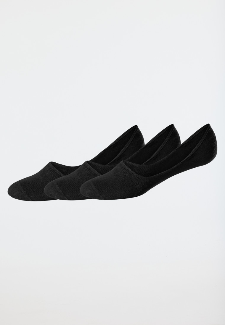 Damessokken set van 3 stuks zwart - Long Life Cool