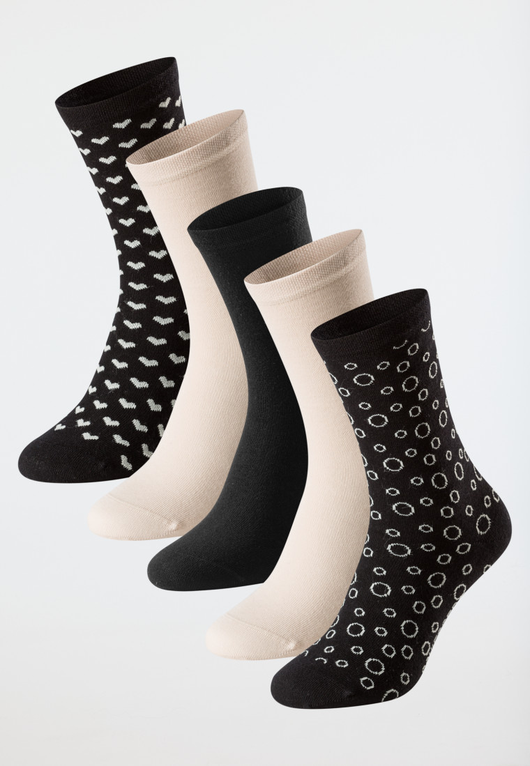 Damensocken 5er-Pack stay fresh mehrfarbig - Bluebird