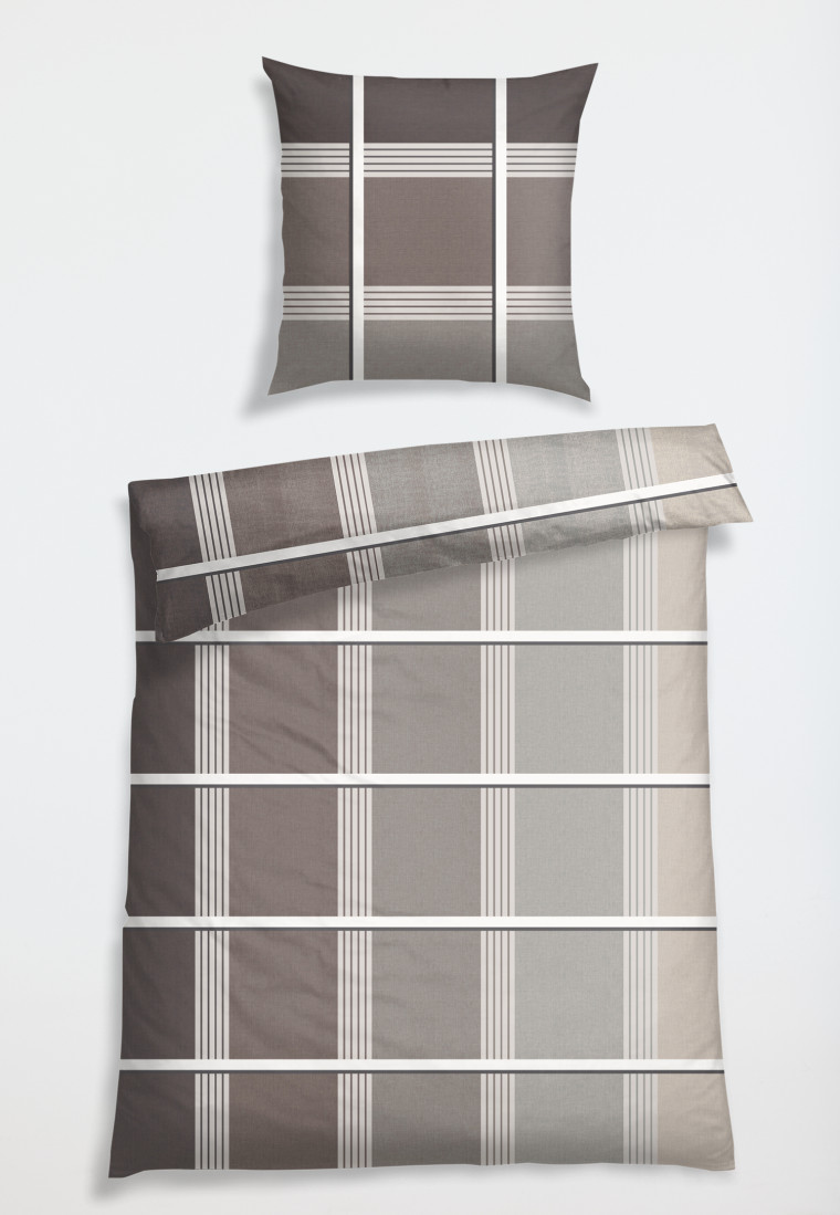 Parure de lit, 2 pièces, en tissu résistant à motifs multicolores - SCHIESSER HOME