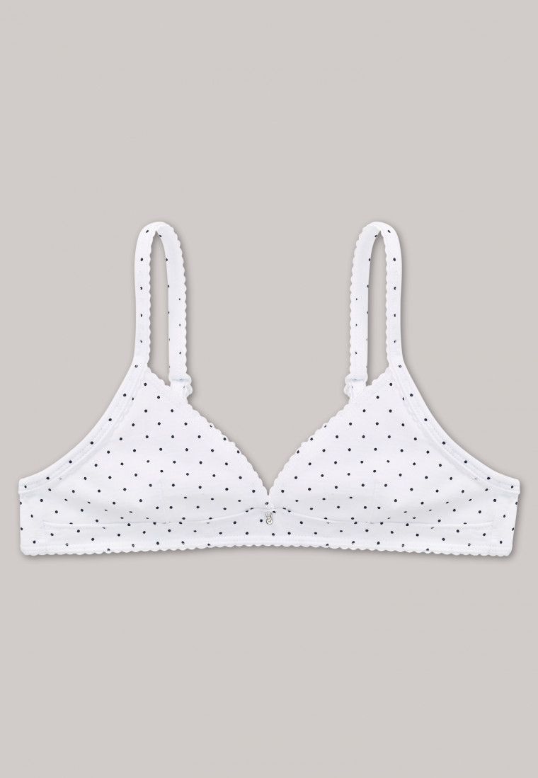 White polka-dot bra - Original Classics