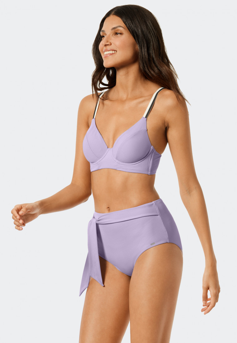 Haut de bikini armatures bretelles réglables violet - California Dream