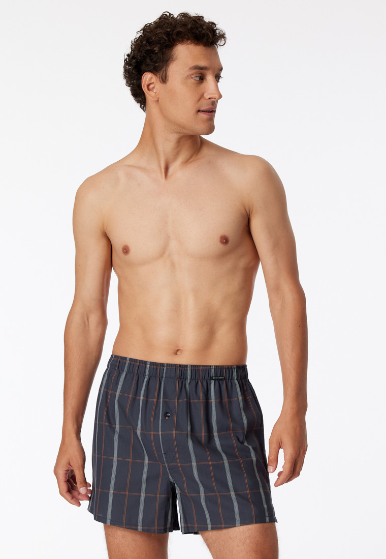 Boxershorts 2-pack woven uni checked multicolore - Boxershorts Multipacks