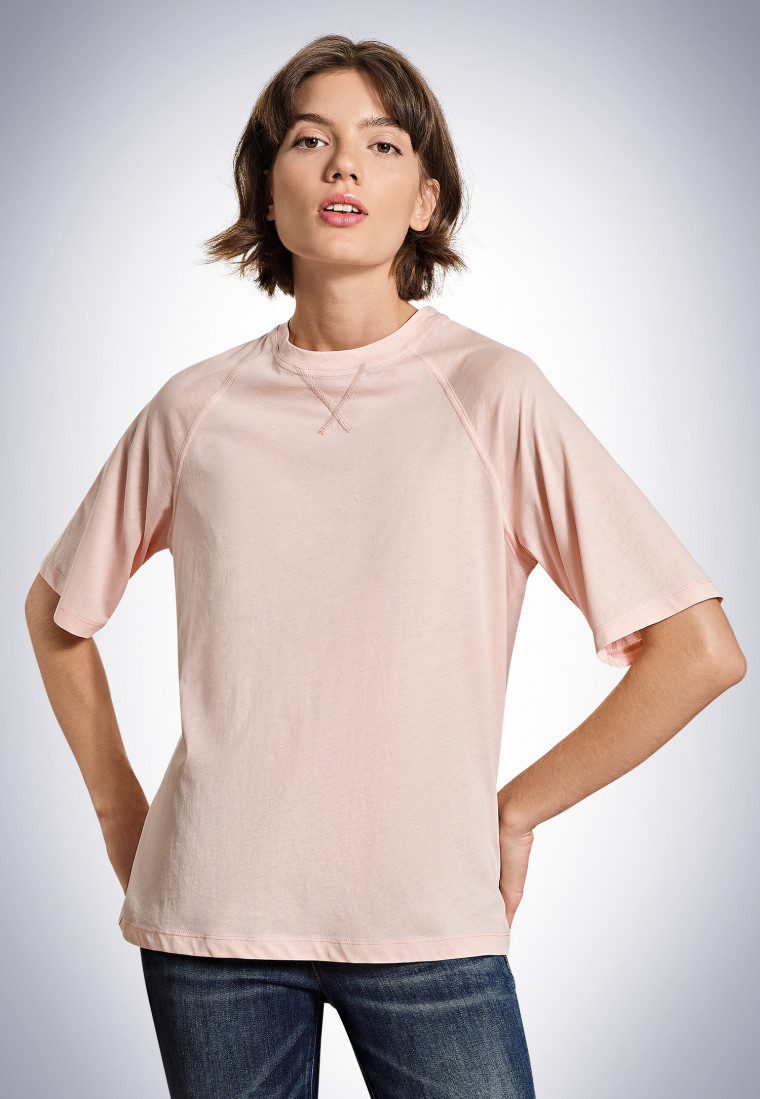 Boxy-Tee-Shirt lachs - Revival Carla