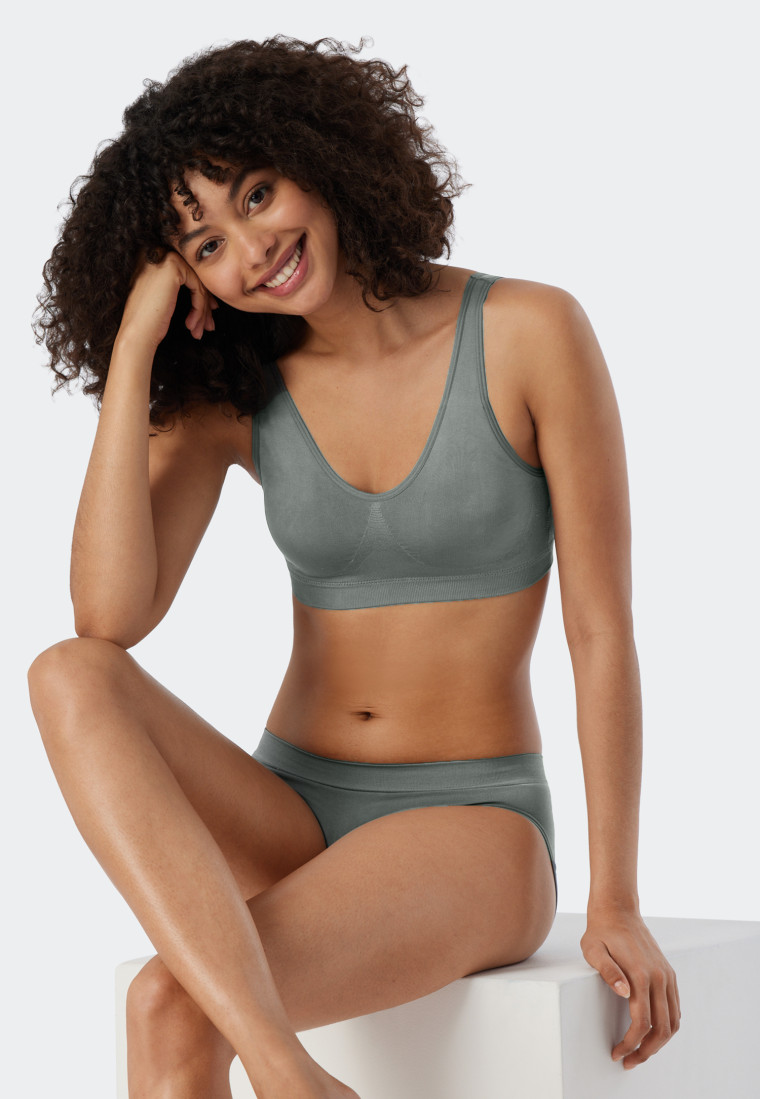 Brassière sans couture jade - Seamless light