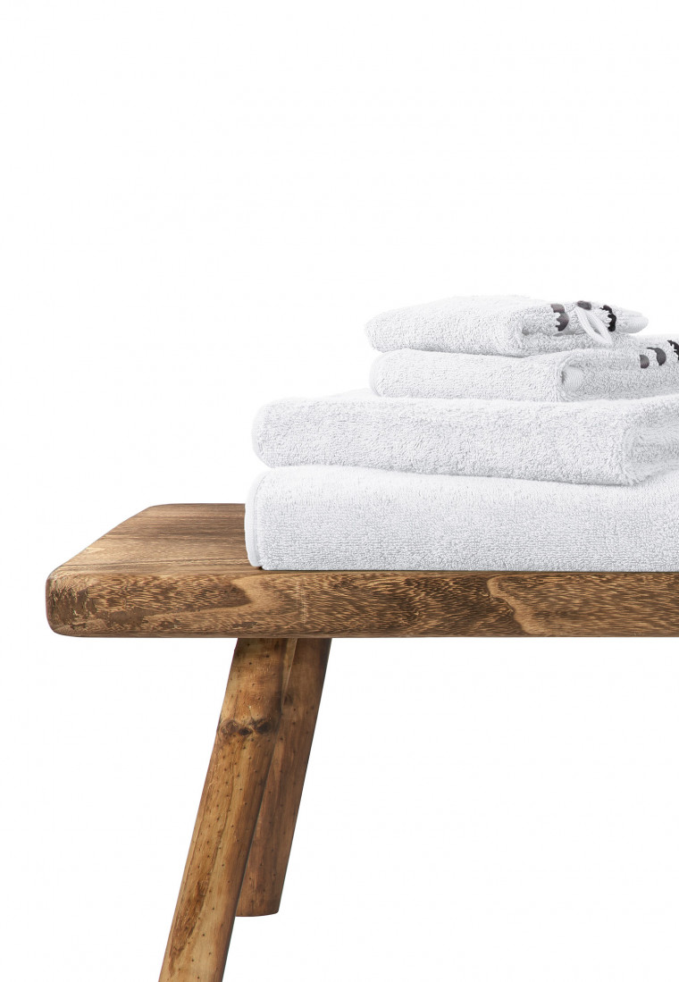 Bath towel Skyline Color 70x140 white - SCHIESSER Home