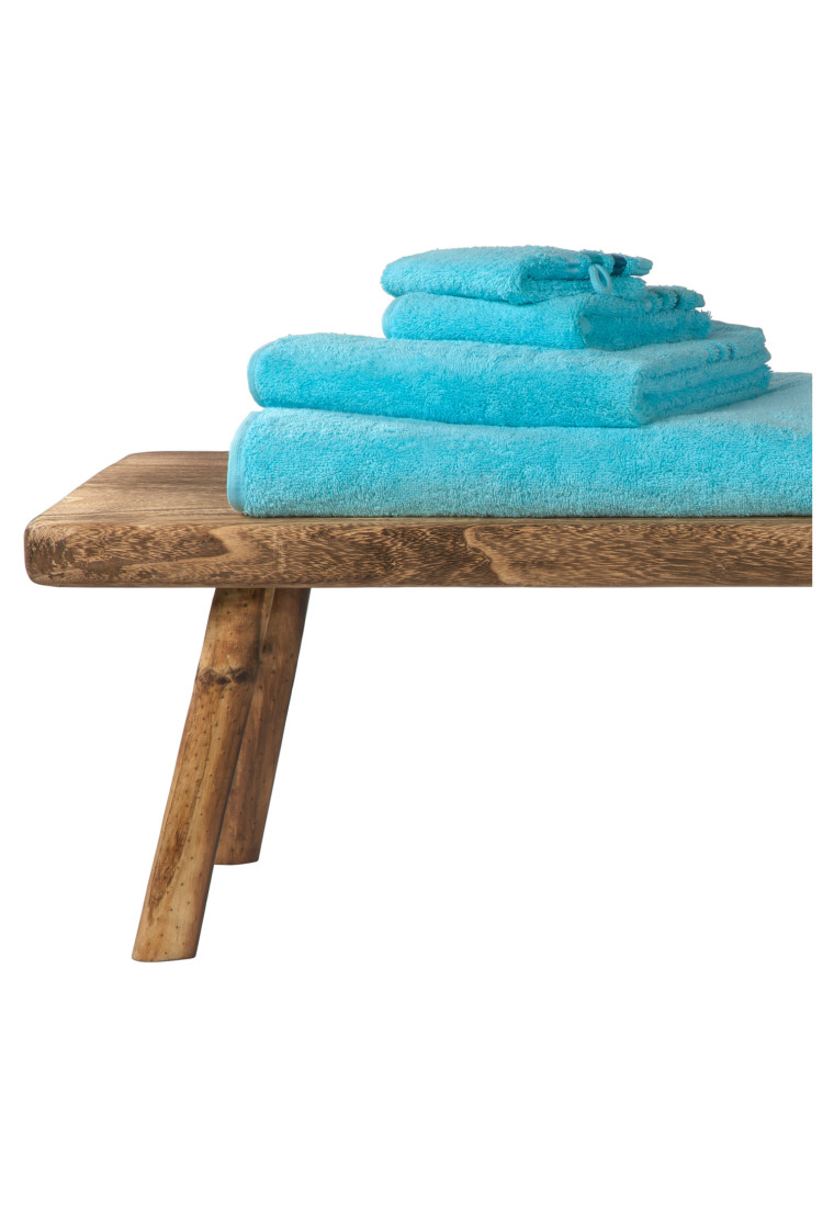 Towel Skyline Color 50x100 turquoise - SCHIESSER Home