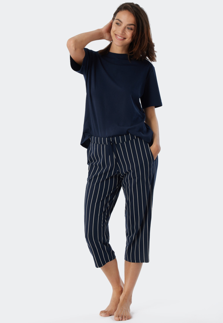 Pants 3/4-length stripes multicolored - Mix & Relax