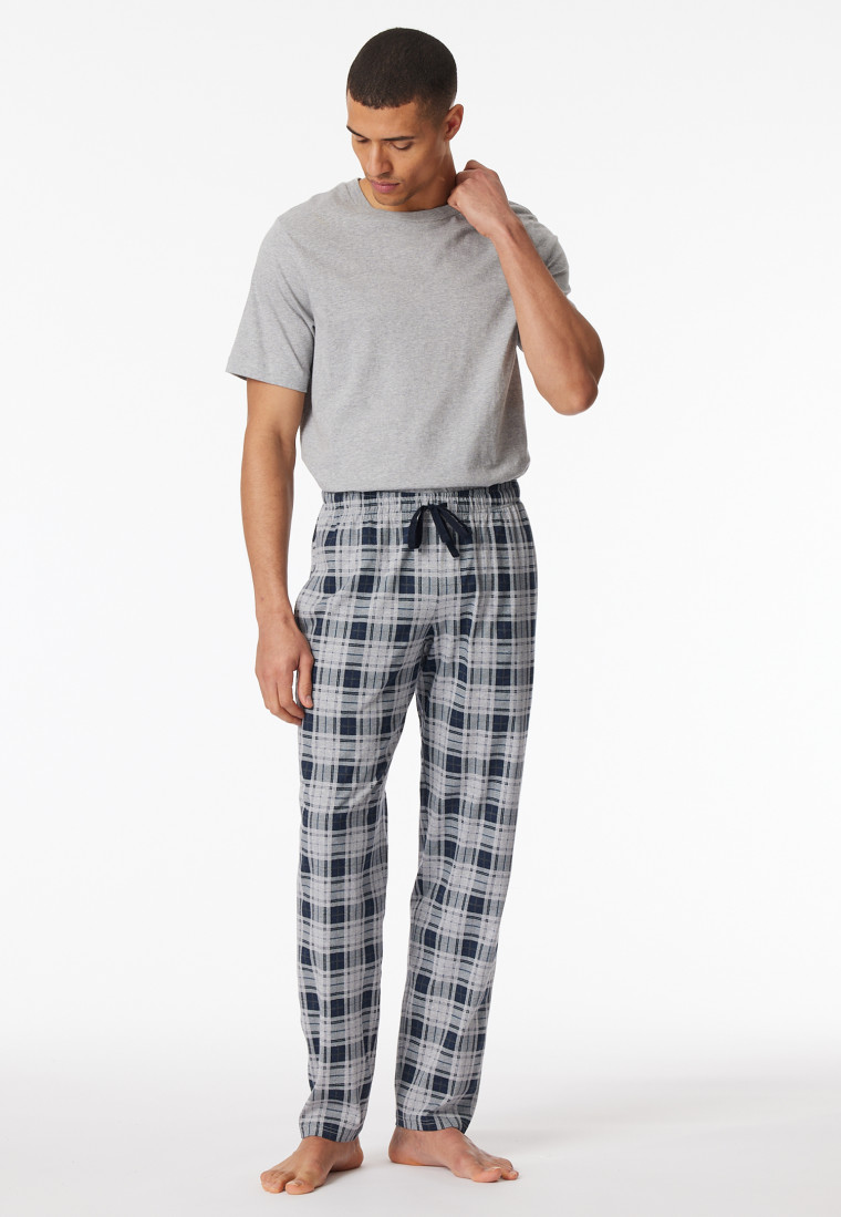 Hose lang multicolor kariert - Mix+Relax