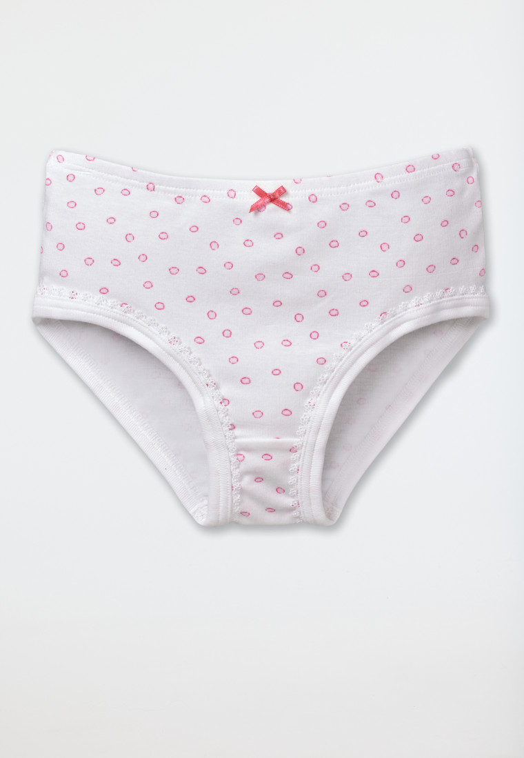 Hip panty with pink-colored spots - Original Classics