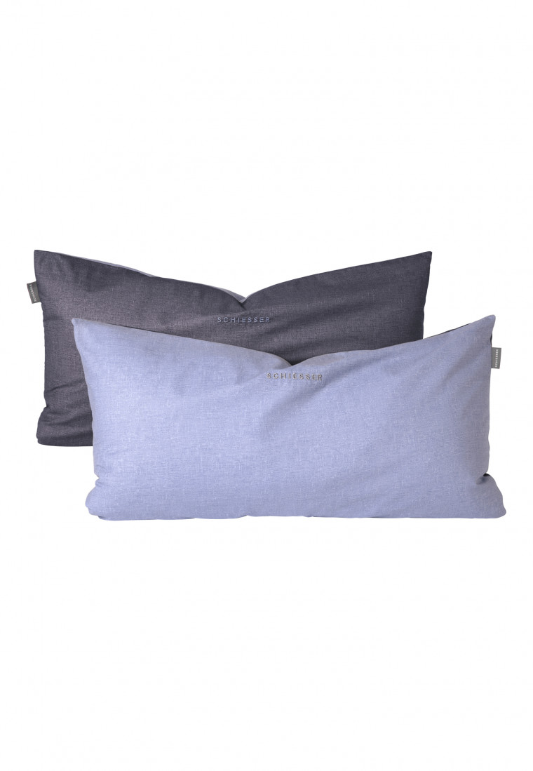 Set van 2 kussenovertrekken renforcé marineblauw - SCHIESSER Home