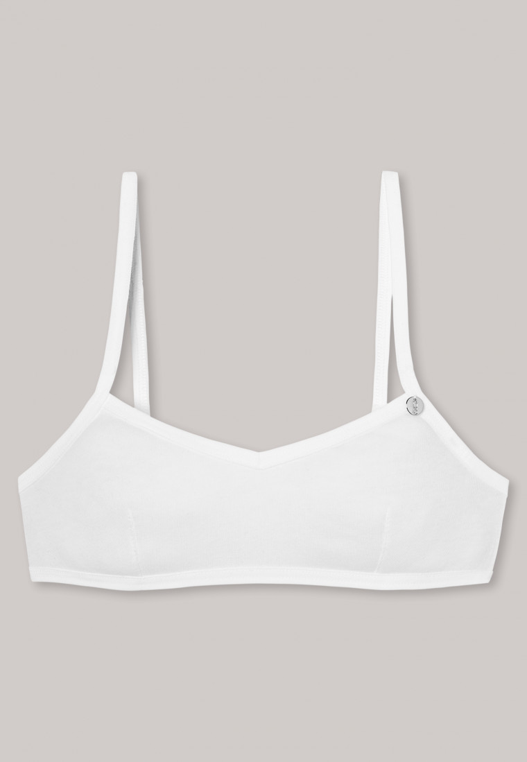 Soutien-gorge brassière blanc pour fille - 95/5