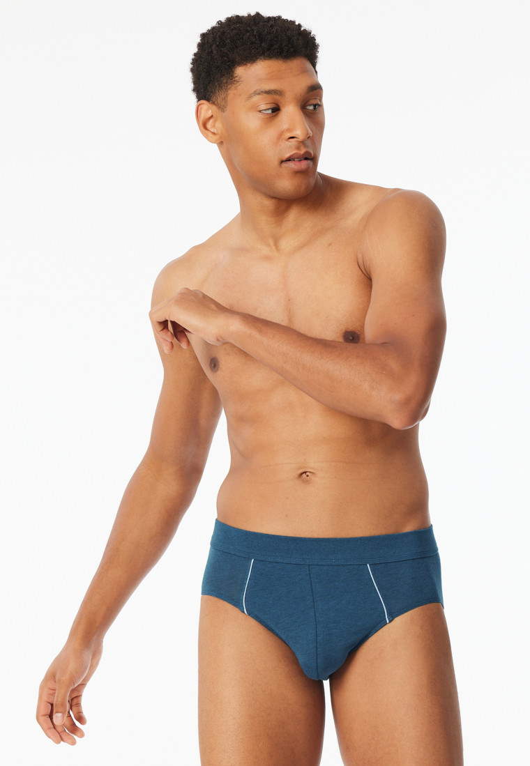 Mini briefs dark blue mottled - Comfort Fit