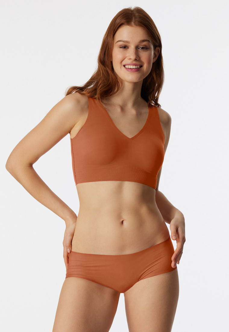 Culotte sans couture whisky - Invisible Cotton